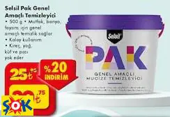 SELSİL PAK GENEL AMAÇLI TEMİZLEYİCİ SELSİL PAK GENEL AMAÇLI TEMİZLEYİCİ
